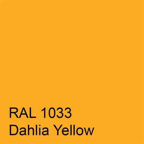 Ral 1033 Dahila Yellow One Stop Colour Shop