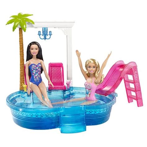 Barbie Glam Pool Playset Entertainment Earth