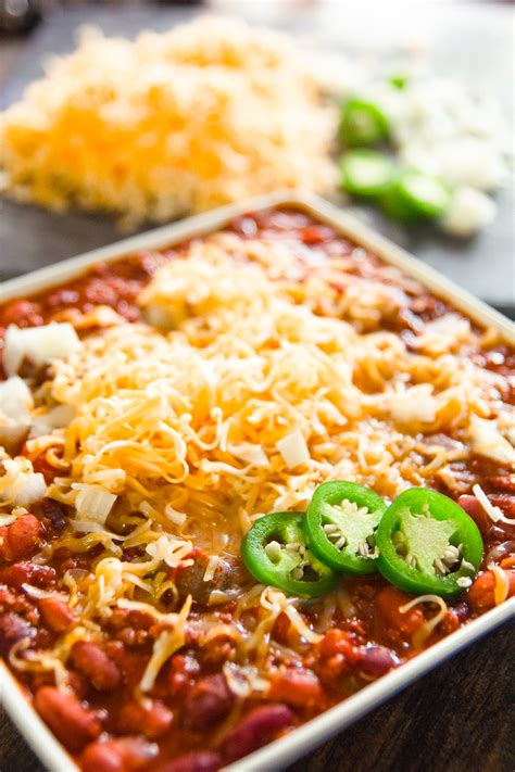 Spicy Crock Pot Chili Dad With A Pan