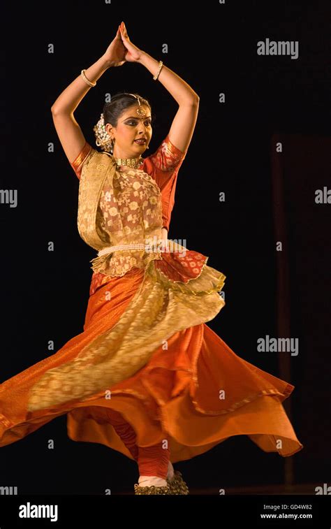 Indian Kathak Classical Dancer High Resolution Stock Photography And