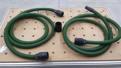 Festool Connecting Two Festool 27mm Anti Static Hoses Together Youtube
