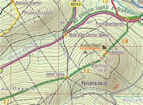 Karte von tschechien mit der hauptstadt prag. 57: Jesenik, Reichensteiner Gebirge - Wanderkarte ...