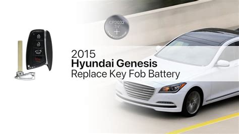 🔑 2015 Hyundai Genesis Key Fob Battery Remote Replacement And Type