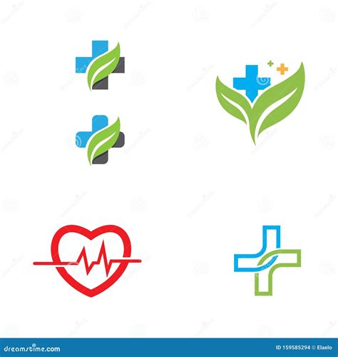 Vector Medisch Logo Voor Gezondheid Vector Illustratie Illustration