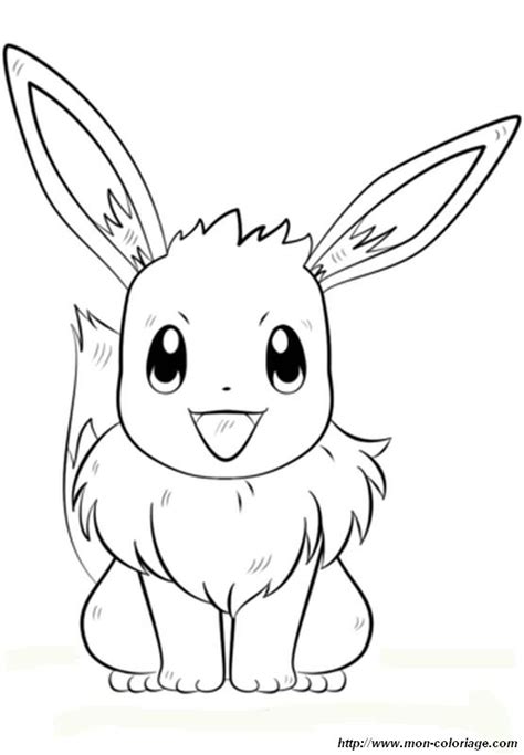 Il ressemble à un petit renard à grandes oreilles avec de grands yeux bien ronds. Pokemon Ivy Kleurplaten Coloriage De Pokmon Dessin Le ...