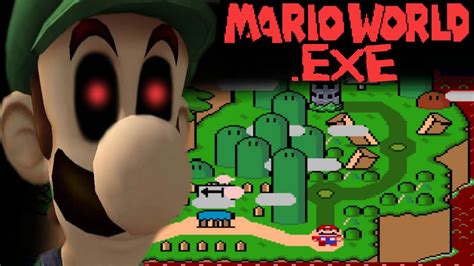 Mario Worldexe Super Mario Horror Game Youtube