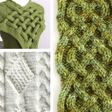 Lucky Celtic Cable Knitting Patterns Studio Knit