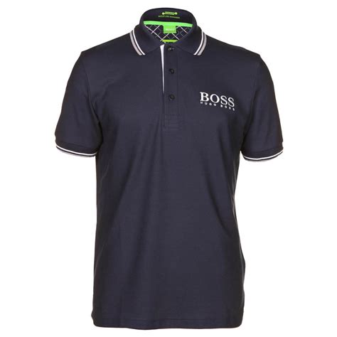 Shop for 100% cotton polo shirts. Hugo Boss Solid Men's Polo Neck T-Shirt (Black)