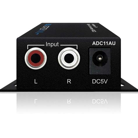 blustream adc11au analog to digital audio converter adc adc11au