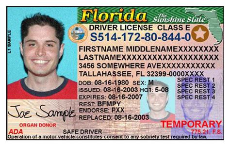 Florida Drivers Licenses Get New Look Better Security