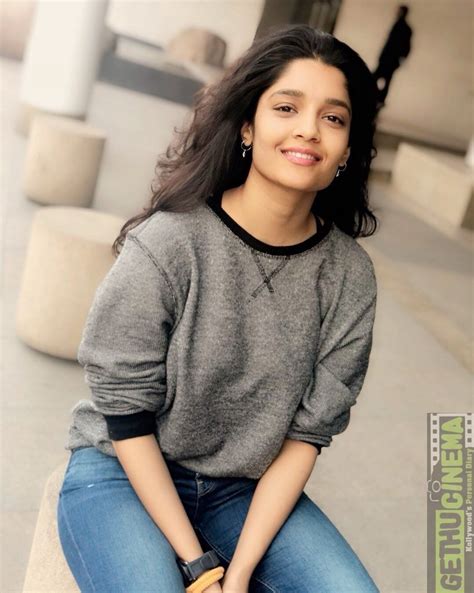 Ritika Singh Cute Loose Hair Actress Ritika Singh 2018 New Hd Stills