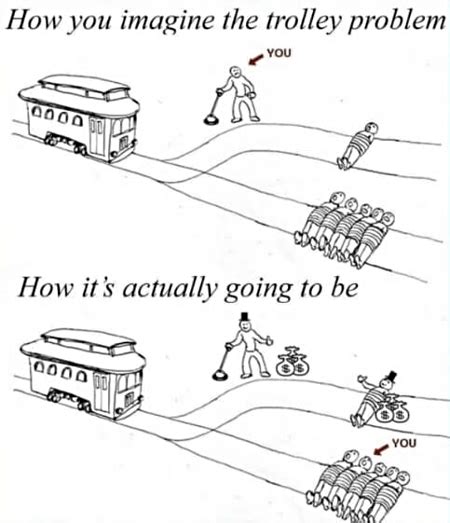 Trolley Problem Meme Witty Variations Of The Ethical Dilemma