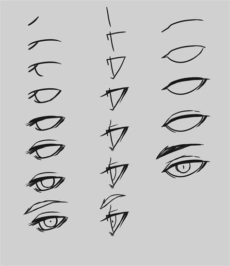 Eye Process By Hootsweet On Deviantart Anime Eye Drawing Eye Drawing
