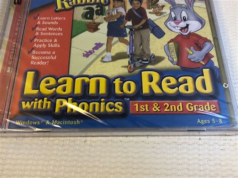 2002 Ricerdeep Reader Rabbit Learn To Read Phonics Pc 1st 2nd Grade 95