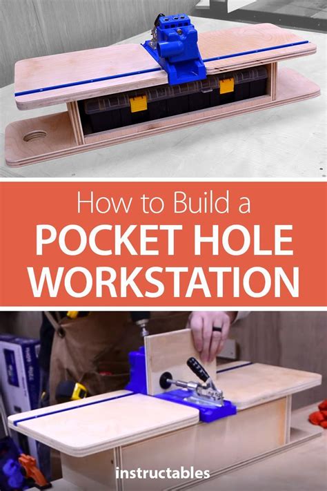 Build A Pocket Hole Workstation For Your Workshop It Can Store