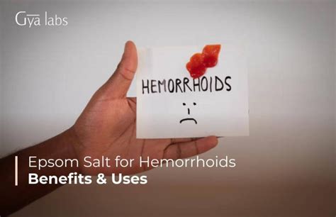 Get Rid Of Hemorrhoids Naturally With Epsom Salt Baths