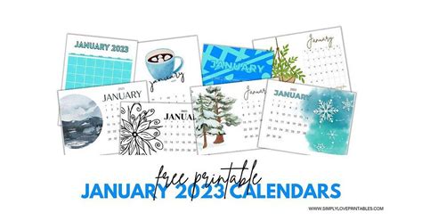 Free Calendars Simply Love Printables