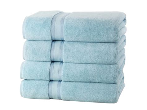 Soft And Thick Zero Twist Bath Towels 4pk