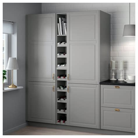 Ikea Pantry Cabinet Tall Sektion High Cabinet W 4 Doors5 Drawers