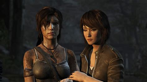 Tomb Raider 2013 Lara Croft And Samantha Nishimura Tomb Raider Game