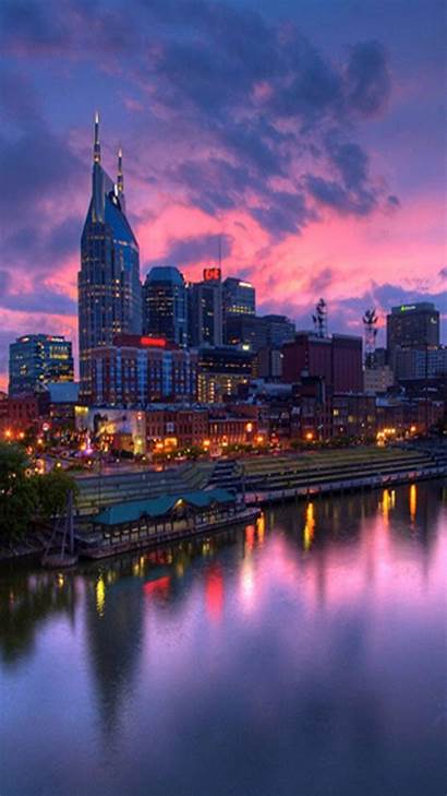 Wallpapers Iphone Cityscape Nashville Mobile Skyline Tennessee