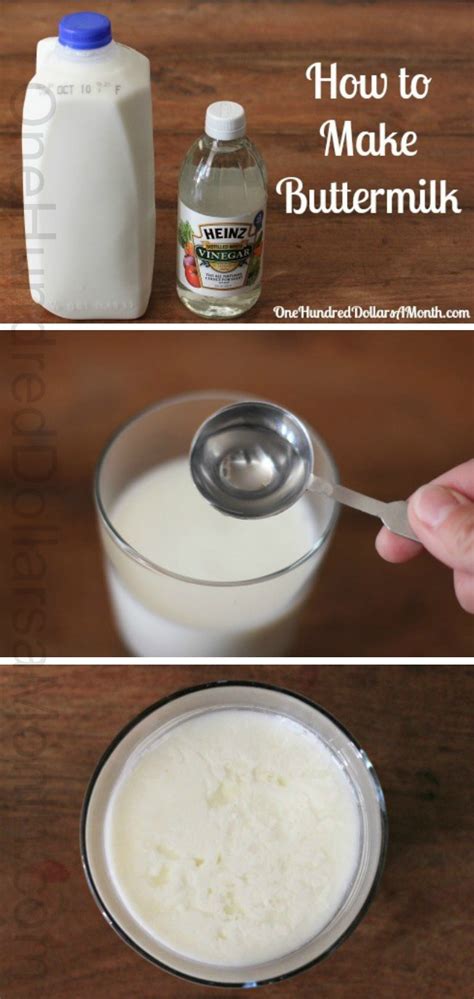 Kitchen Tips How To Make Buttermilk One Hundred Dollars A Month