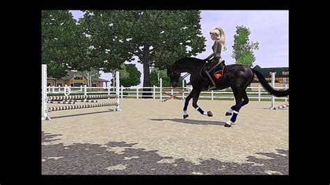 Sims 3 Horses Jumping With Svs Heavenly Dream Youtube