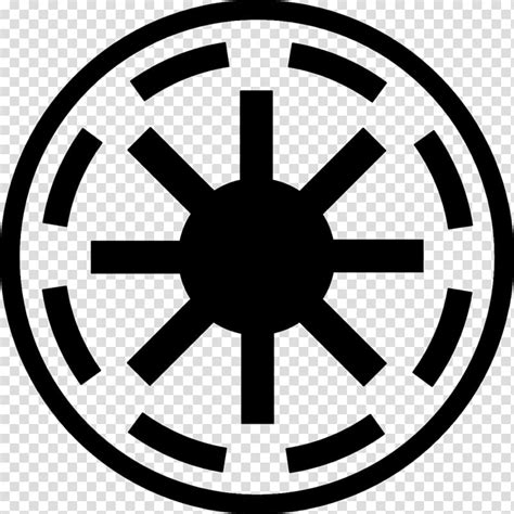 Galactic Republic Symbol Star Wars Wall Art Vinyl Sticker Decal Star