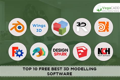 Top 10 Free Best 3d Modelling Software Vegacadd