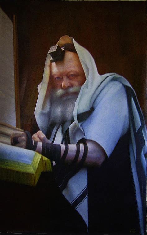 Chabad Rabbi Shneerson Painting By Eduard Gurevich Fine Art America