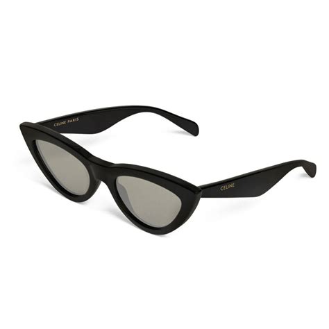 Céline Cat Eye Sunglasses In Acetate Black Sunglasses Céline Eyewear Avvenice