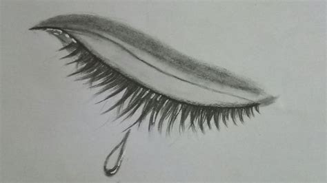 Easy Eye Crying Drawing