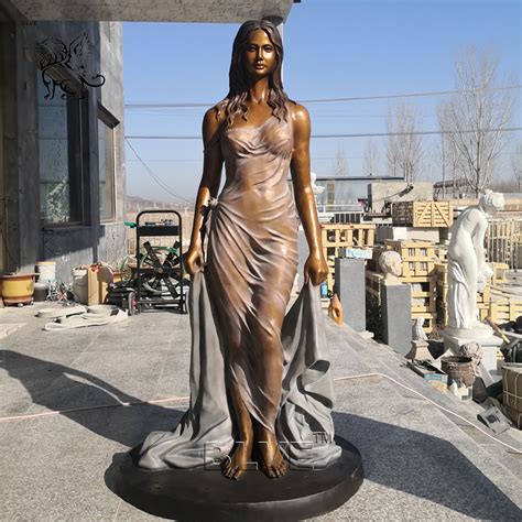 Blve Modern Decorative Garden Art Metal Casting Life Size Naked Woman Bronze Sculpture Buy