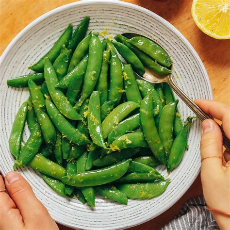 How To Cook Sugar Snap Peas Perfect Every Time Minimalist Baker