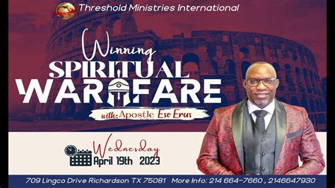Winning Spiritual Warfare Mid Week Service Apostle Ese Erus 04