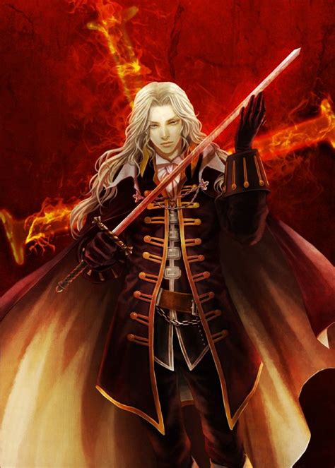 Alucard Castlevania And Castlevania Symphony Of The Night Drawn By