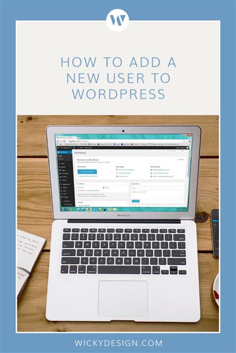 How To Add A New User To Wordpress