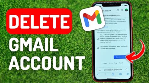 How To Delete Gmail Account Youtube