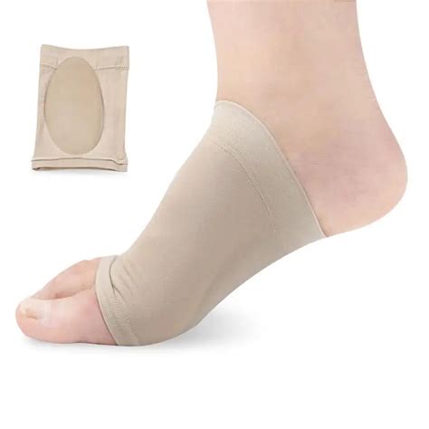 High Bow Foot Support Pad Foot Correct Feet Arch Pad Silicone Flat Foot Socks Correction Bandage