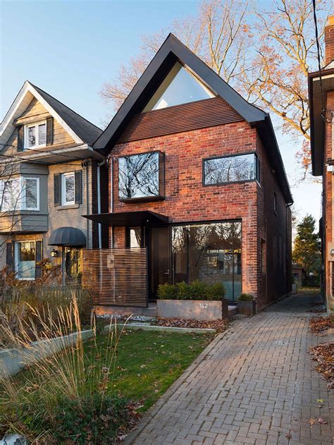 Early 1900s Toronto Home With A Glassy Modern Renovation
