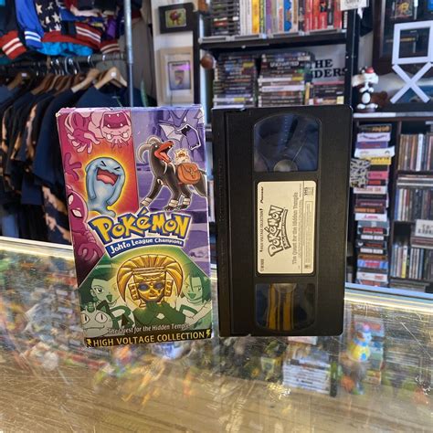 Pokemon Johto League Champions Vhs Tape Quest For Hidden Temple Tested