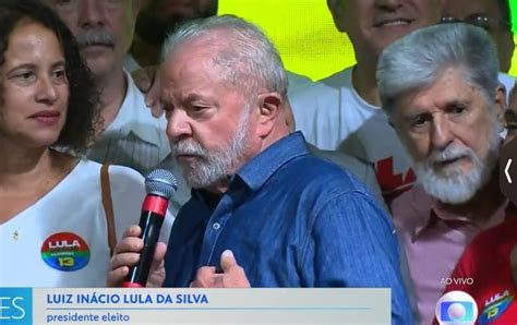 Em Primeiro Pronunciamento Lula Promete Governar Para Todos Os Brasileiros