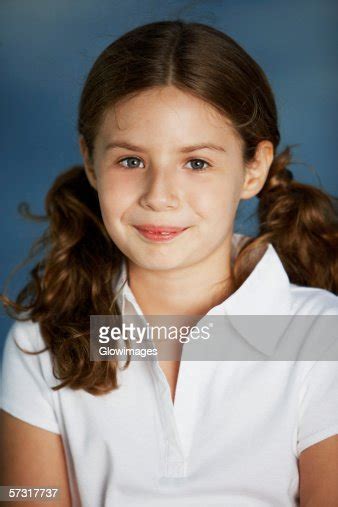 Portrait Of A Girl Smiling Photo Getty Images