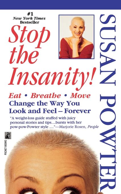 Stop The Insanity Book By Susan Powter Official Publisher Page Simon And Schuster Canada
