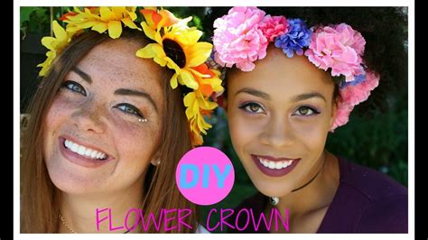 Diy Flower Crown Jasminremedies Youtube