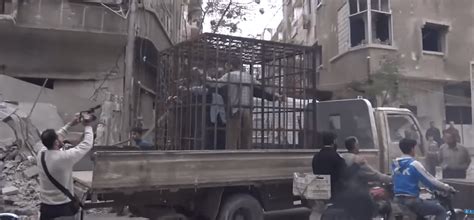 Syria Armed Groups Use Caged Hostages To Deter Attacks Human Rights Watch