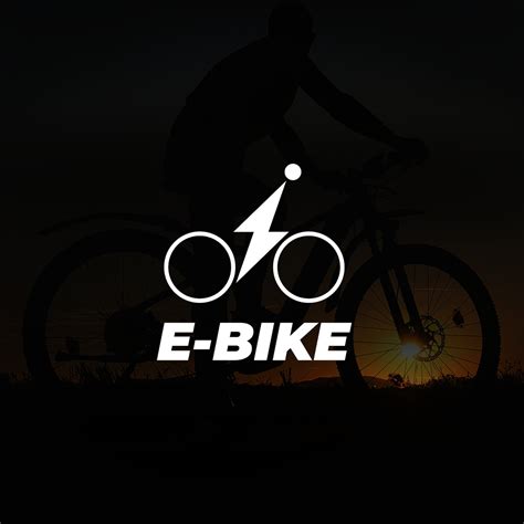E Bike Modern Minimalist Logo Or Symbol Etsy