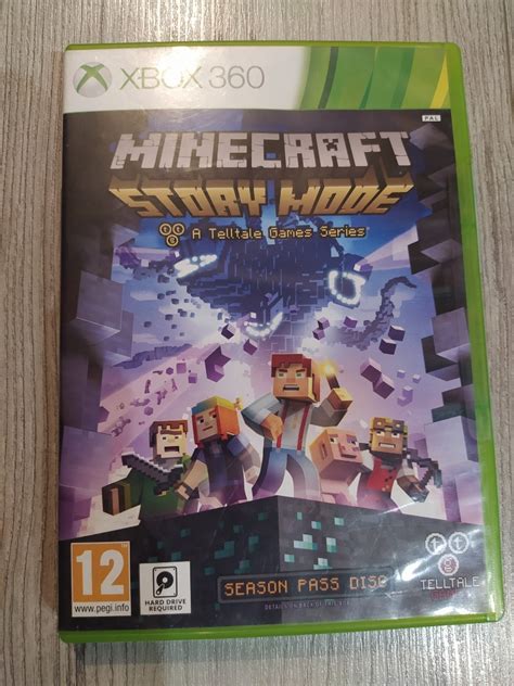Minecraft Story Mode Season Pass Disc Xbox 360 Wrocław Kup Teraz Na