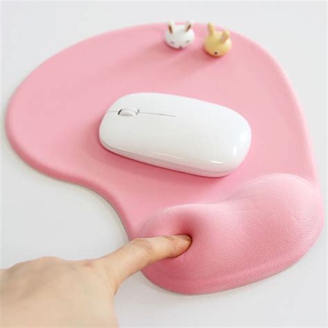 New Silicone Mouse Pad Mat Rest Wrist Comfort Support Anti Slip Soft