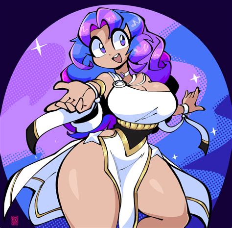 Rule 34 Breasts Cleavage Commission Dancing Dress Eyebrows Visible